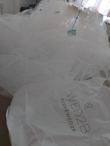 Bridal wedding veil tier - veil, 1