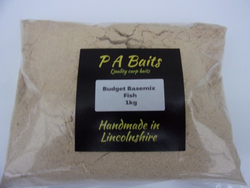 Budget basemix fish 1kg boilie