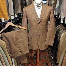 Vintage Mens 40R 34w Tweed 2