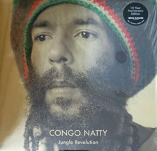 Congo Natty ‎– Jungle Revolution 2 x LP Colored Vinyl NEW RAGGA RECORD - VG DING