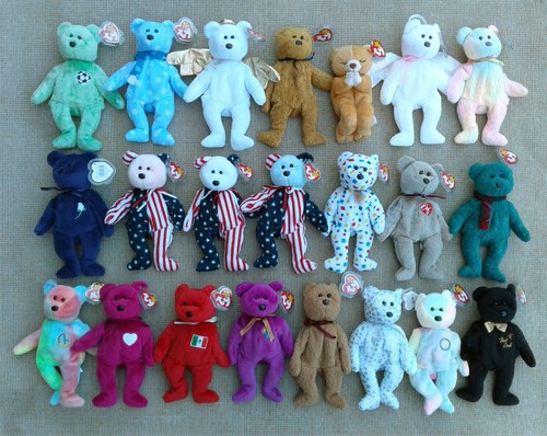 Vintage beanie babies bears - vintage,