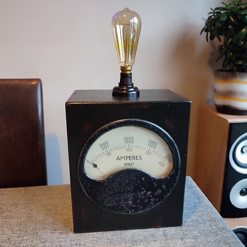 Vintage gec ampers amp gauge - gec,