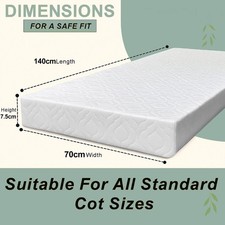 Baby Toddler Cot bed Mattress