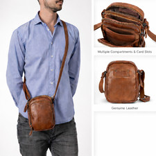 Gianni Conti Tan Leather