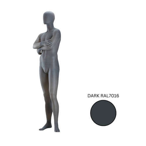 Male mannequin arms - mannequin, crossed
