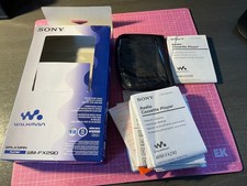 Sony walkman case with box and
