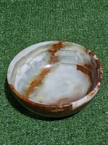 Beautiful onyx stone bowl - onyx,