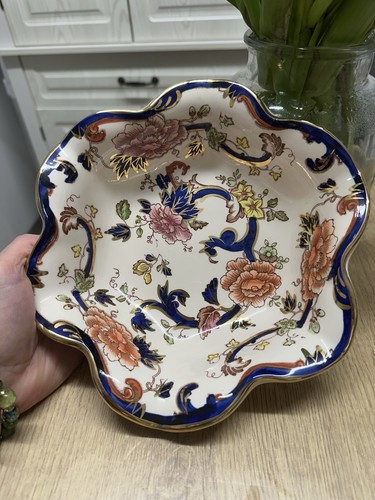Masons ironstone vintage bowl - vintage,