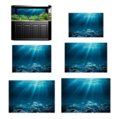 Aquarium background sticker - 3d,
