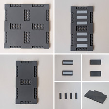 LEGO City Town Road Plate Mils