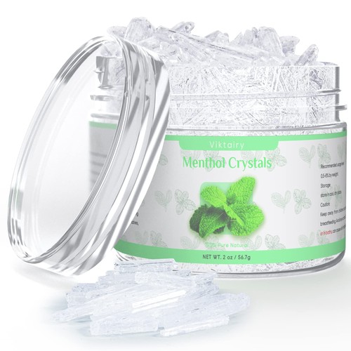 Menthol crystals 100 pure - crystals,