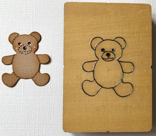 Wooden die very - useful, rare