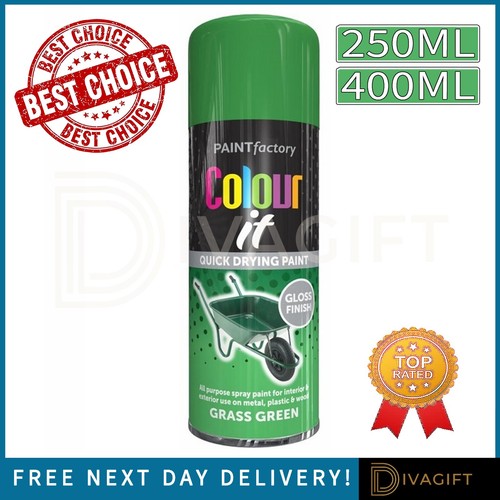 Grass green gloss - spray, paint