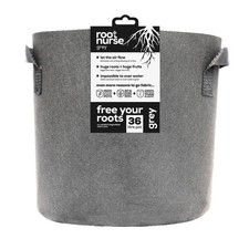 Fabric Pots Grey 1L–76L Grow