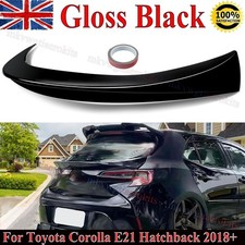 Black Rear Mid Boot Spoiler