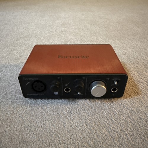 Focusrite scarlett solo audio - solo,