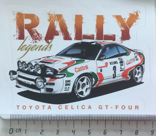 Sticker decal toyota celica - sticker,