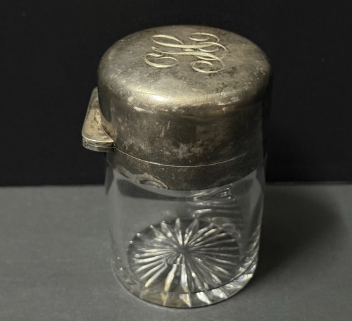 Glass metal flip - top, lid