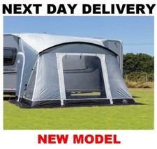Sunncamp Copia 325 Deluxe Caravan Poled Porch Awning With Rear Upright Pad 2023