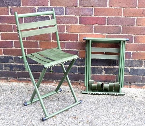 Army style folding chair - folding,