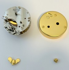 Jaeger LeCoultre Cal 222 Clock Movement For Parts Balance Fork Key Knob Barrel