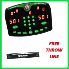 Dart Scorer Scorer Darts Deluxe Electronic Free Throw line marker man cave bar