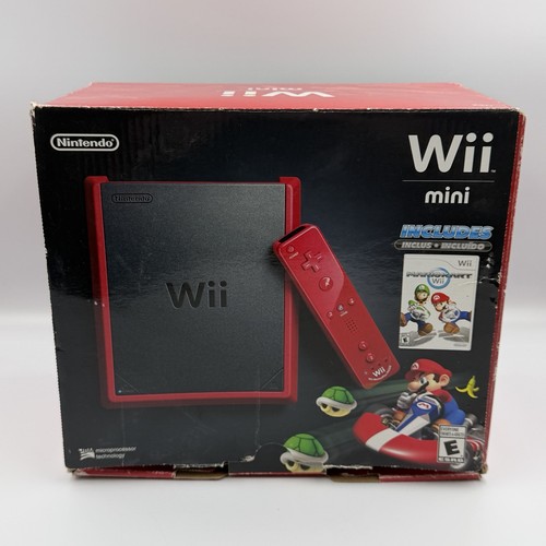 Nintendo wii mini - console, box