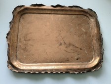 Townshend and co Acanthus Arts And Crafts Movement Copper Tray 