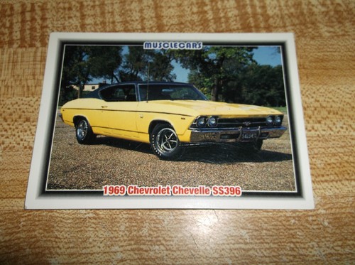 Musclecars card1969 chevrolet - musclecars,