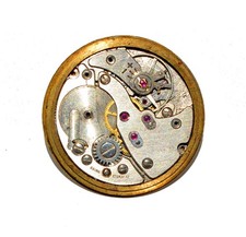 VINTAGE SWISS EMPEROR ?  INCABLOC 21 JEWELS WATCH MOVEMENT PARTS REPAIR