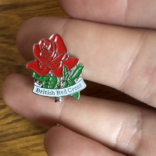 British red cross rose enamel - red,