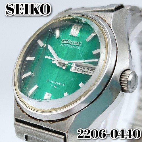 Rare seiko 2206 0440 automatic - rare, 2206-0440