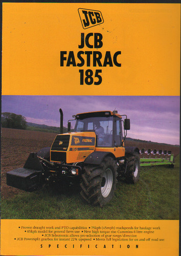 Jcb fastrac 185 tractor - jcb,
