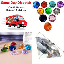 50mm Crystal Diamond Shaped Glass Paperweights Bridal Favours Decoration Home