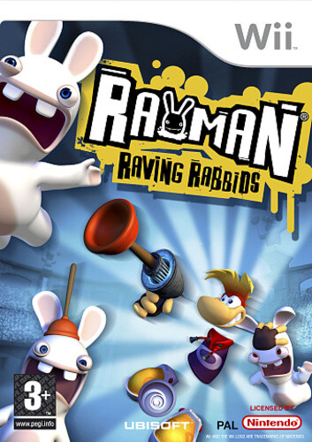 Rayman raving rabbids - raving, (wii)