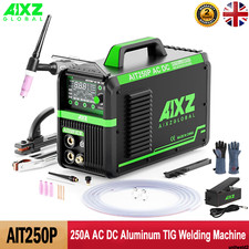 True 250A 5IN1 TIG Welder AC DC Aluminium Pulse HF TIG MMA Welding Machine IGBT