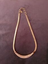 1980s vintage christian dior choker necklace