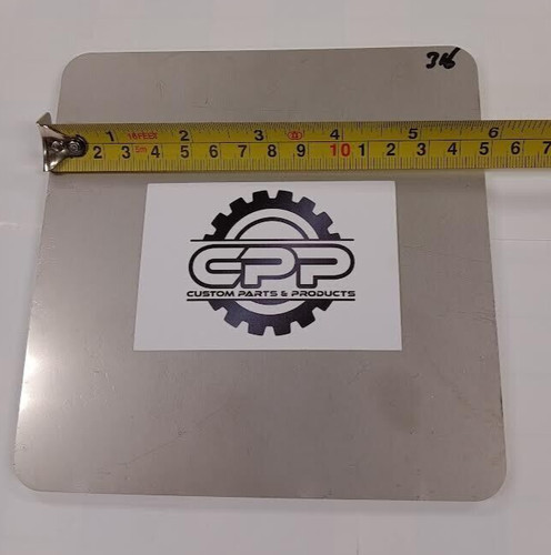 4mm thick stainless steel - 4mm,