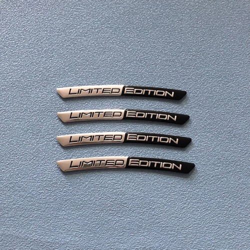 Car wheel hub stickers - 4x,