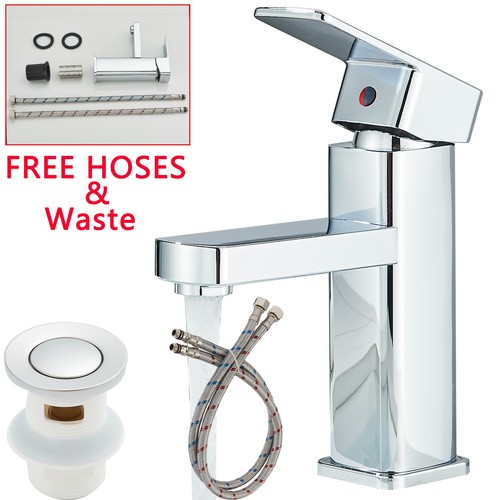 Waterfall basin mixer - basin, taps