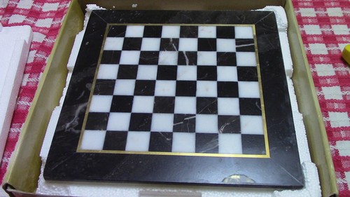 Handmade onyx chess set - , white