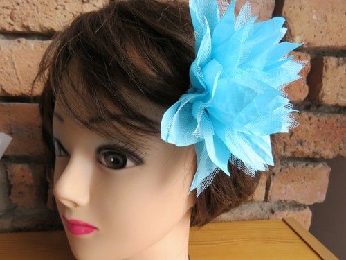 Hair flowers fascinator large - hair,