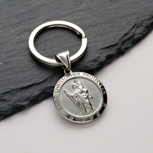 Silver saint christopher - silver,