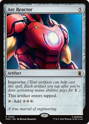 Arc reactor msh 243 nm - 243,