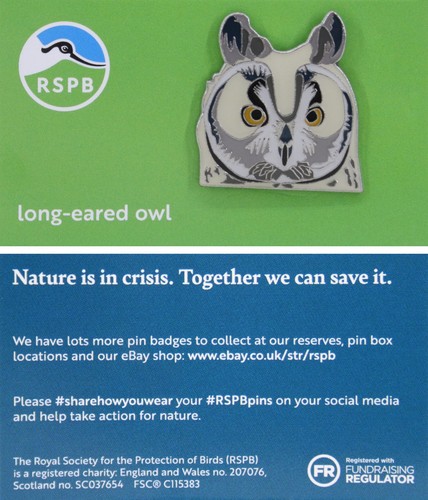 Rspb pin badge niic - rspb,