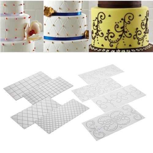 Clear cake fondant impression - fondant,