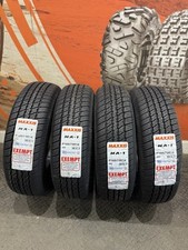 4 x 185/75 R14 Maxxis MA-1 89S WHITE WALL (185 75 14) 2025 DOT dates -FOUR TYRES