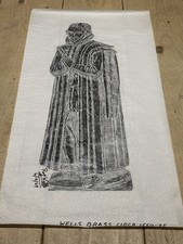 Wells Brass Rubbing On Paper