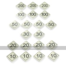 Bar billiards plastic - bar, numbers