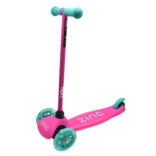 Zinc wheeled scooter - wheeled, sparkle